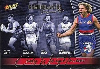 2022 Select AFL Footy Stars - Gamebreakers F50 #GB90 Cody Weightman Front